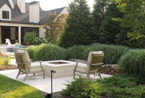 Outdoor living area designed by Greenscapes Outdoor Living in North Alabama