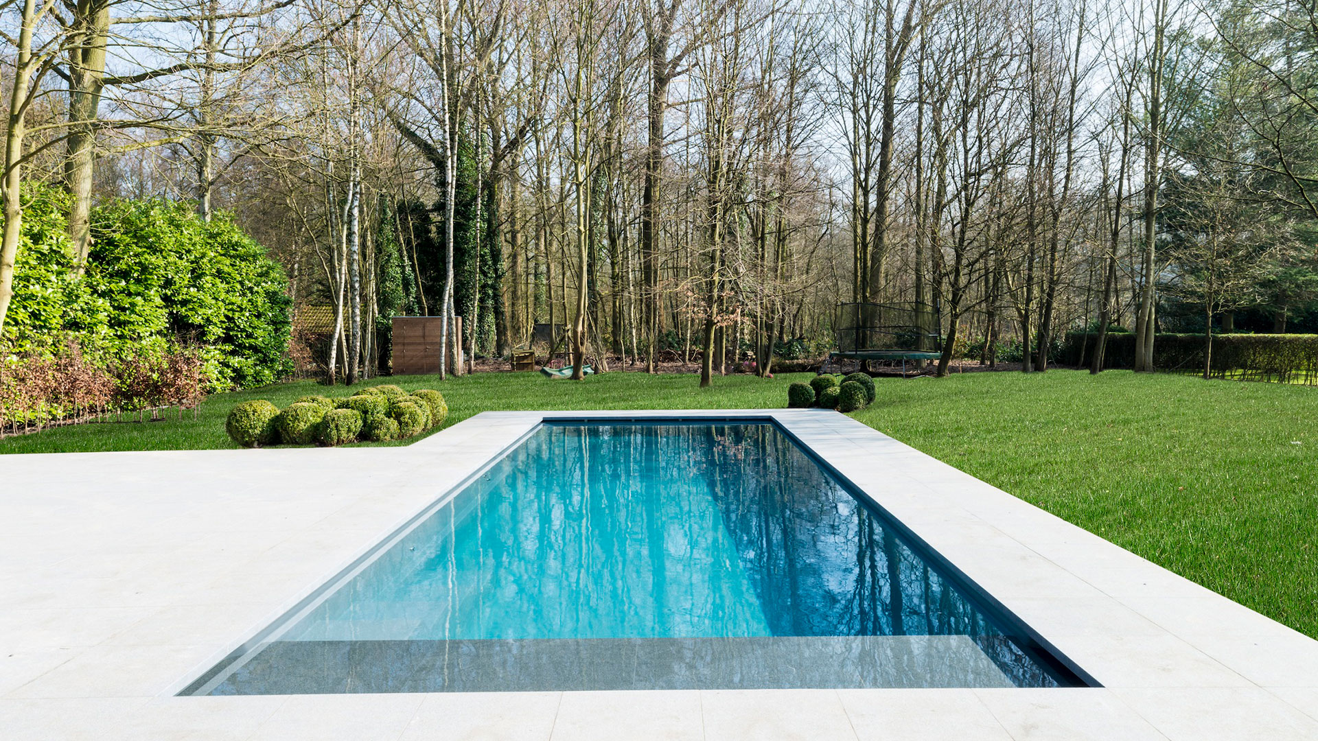 Luxury pool in Madison, Alabama
